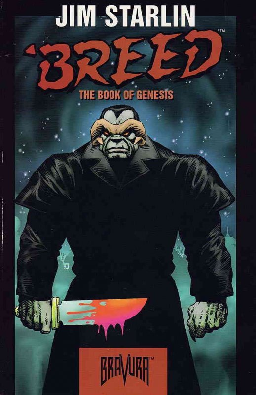 Breed TPB #1 VF ; Malibu | Book of Genesis Jim Starlin Bravura