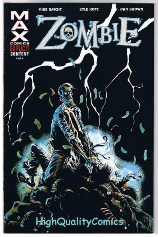 ZOMBIE #1 2 3 4, NM+, Horror, Max, Walking Dead, Horror, 2006, Undead, s