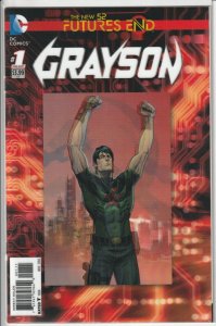 Grayson Futures End #1 Lenticular DC Comics NM