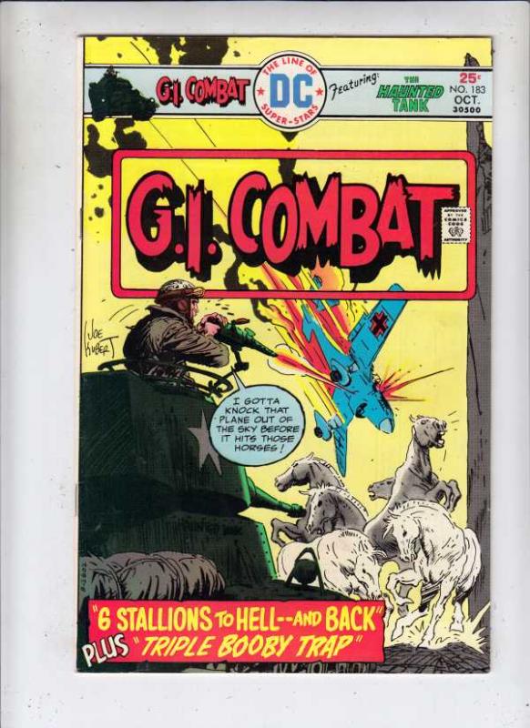 G.I. Combat #183 (Oct-75) VF/NM High-Grade The Haunted Tank