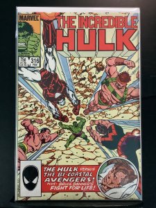 The Incredible Hulk #316 Direct Edition (1986)