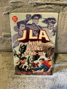 Lot of 2 Books JLA World Without Grown-Ups #1 & 2 DC Comics