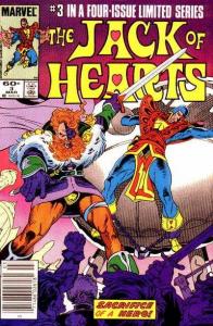 Jack of Hearts   #3, VF- (Stock photo)