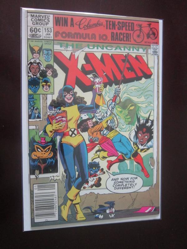 Uncanny X-men #153 Newsstand - 8.0 - 1981