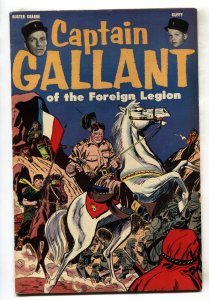 Captain Gallant #1--1955--Charlton--1st issue--Buster Crabbe--comic book