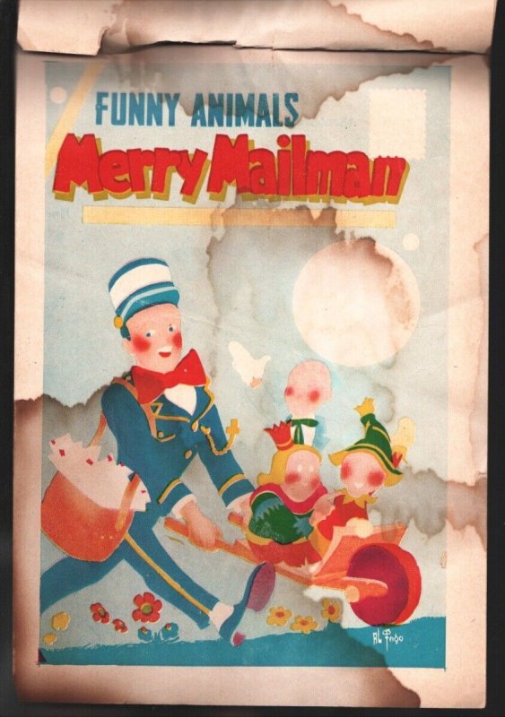 Funny Animals Presents Production Art  & Color Separations #5 1956-Charlton-C...