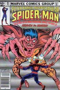 Spectacular Spider-Man (1976 series)  #65, VF+ (Stock photo)