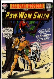 All-Star Western #1 (1970) Pow-Wow Smith