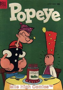 POPEYE (1941 Series)  (DELL) #31 Fair Comics Book