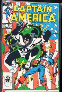 Captain America #312 (1985) Captain America [Key Issue]