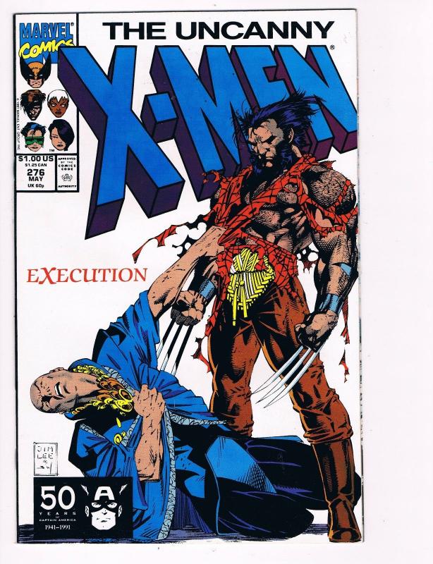 Uncanny X-Men # 276 Marvel Comic Books Hi-Res Scans Modern Age Awesome Issue! S2