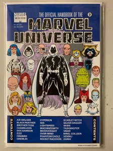 Official Handbook of the Marvel Universe Master Edition #9 Moon Knight (1991)