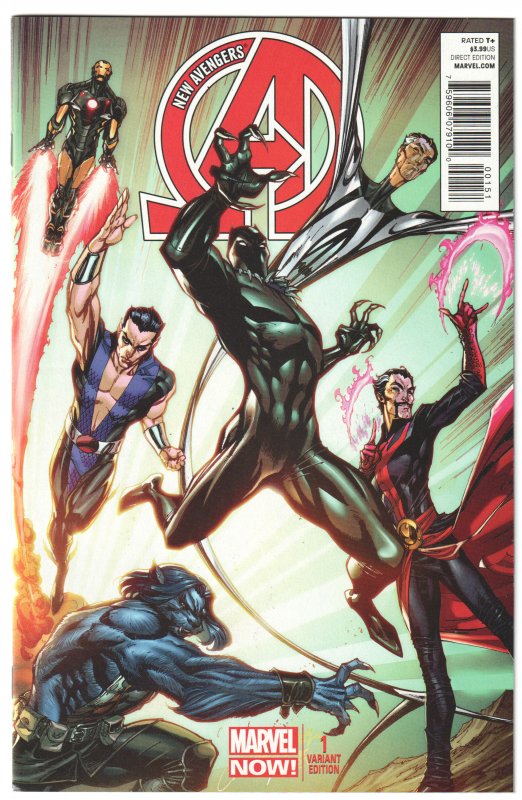 New Avengers #1 Campbell Cover (2013) 1:100 Variant