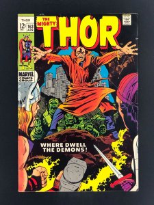 Thor #163 (1969) 2nd Cameo Appearance of Adam Warlock