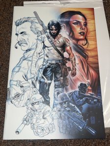 BRZRKR 1, Mark Brooks One Per Store Variant Cover, 2021 Keanu Reeves