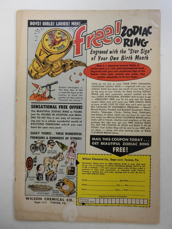 Unknown Worlds #10 (1961) Great Read! Solid VG Condition!