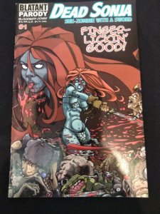 Dead Sonja She-Zombie with a Sword #1 LOT OF 2 Bloodbath & Splat Queen Variants