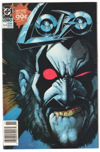 Lobo #1, 2, 3, 4 (1990) Complete set Keith Giffen/ Simon Bisley