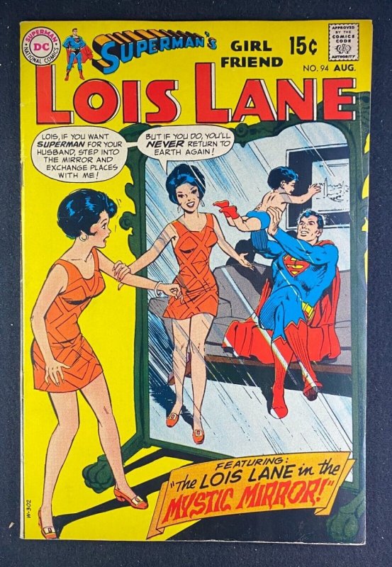 Superman's Girlfriend Lois Lane (1958) #94 FN+ (6.5) Neal Adams Cover Curt Swan