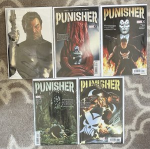 Punisher 2022 Lot #1 Ross,3,4,5,6 NM Jason Aaron Marvel