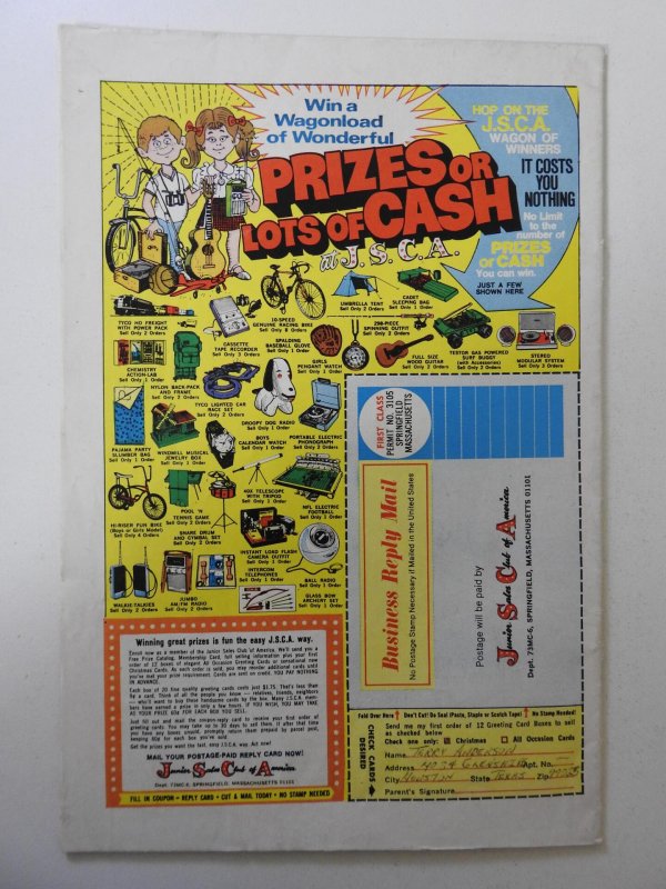 The Gunhawks #7 (1973) VG Condition moisture stain