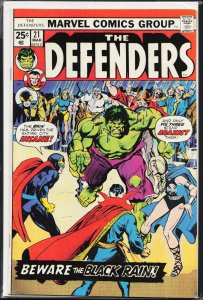The Defenders #21 (1975) The Defenders