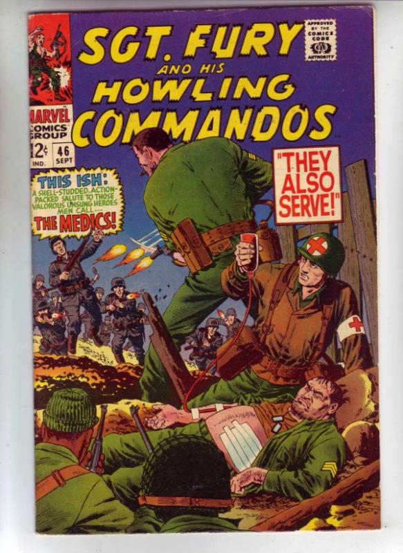 Sgt. Fury and His Howling Commandos #46 (Sep-67) VF High-Grade Sgt. Fury, How...