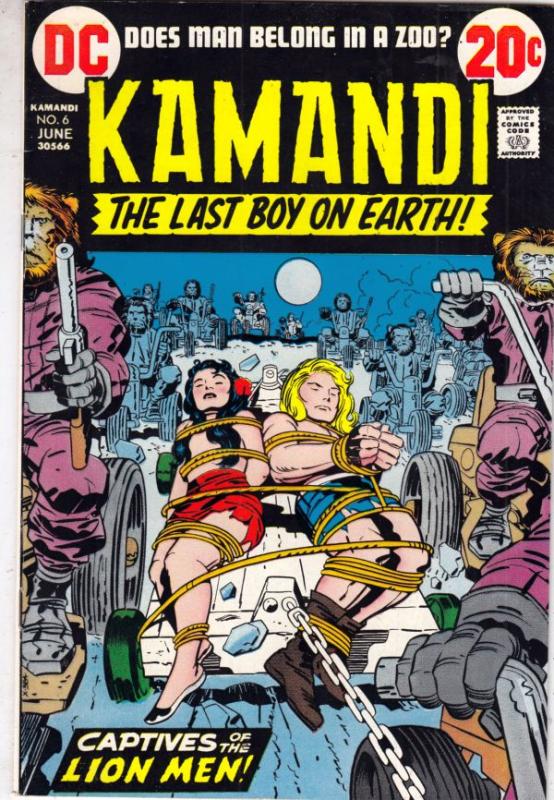 Kamandi the Last Boy on Earth #6 (Jun-73) NM/NM- High-Grade Kamandi