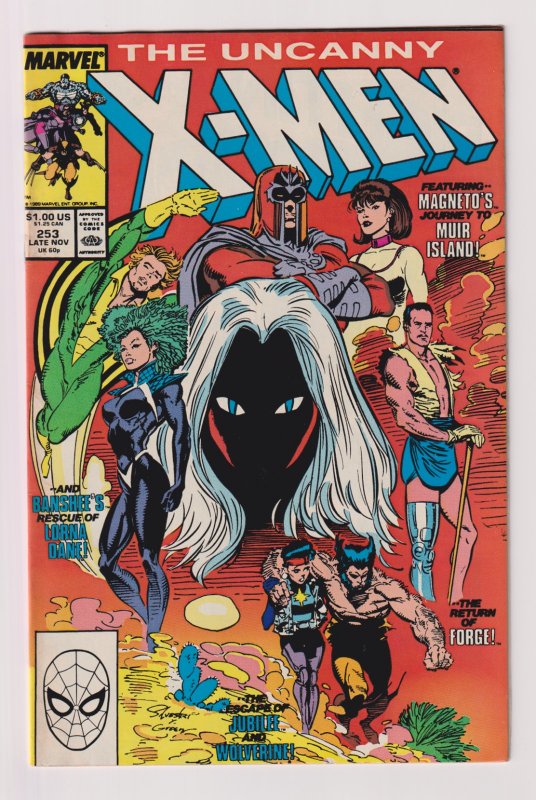 Marvel Comics Group! The Uncanny X-Men! Issue #253! 