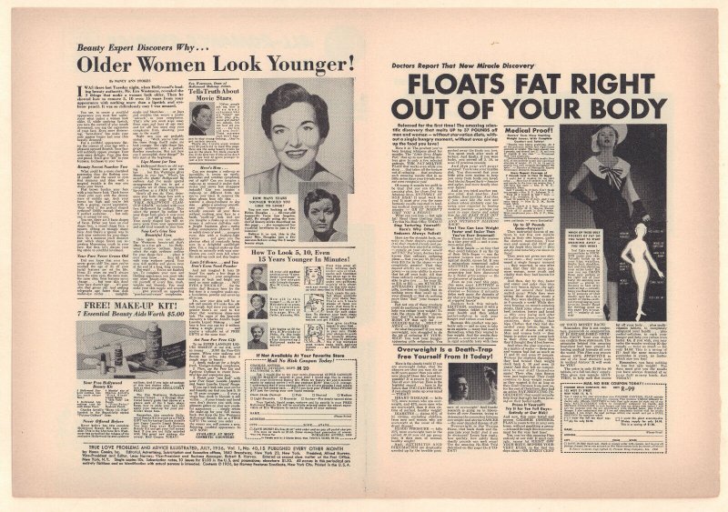 True Love Problems and Advice Illustrated #40 Unused Comic Book Cover (7.5) 1956