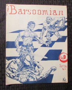1965 THE BARSOOMIAN #9 FN- Tarzan Fanzine 12 pgs