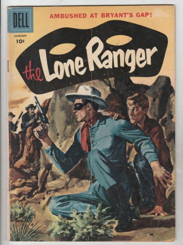 Lone Ranger, The #103 (Jan-57) VG+ Affordable-Grade The Lone Ranger, Tonto, S...