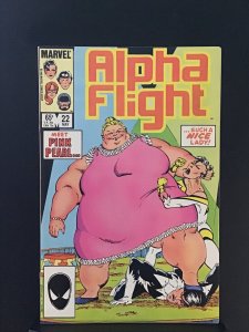 Alpha Flight #22 1st Pink Pearl