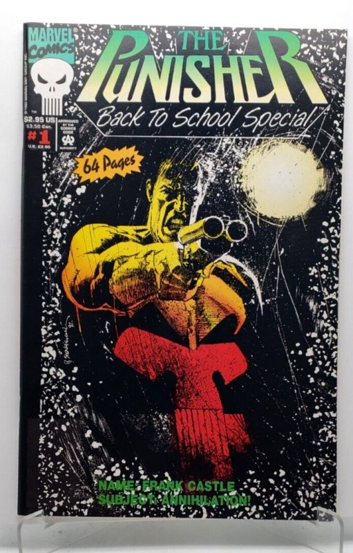 Punisher Back to School Special #1 - Marvel Comics (1992) (WP) NM/Mint