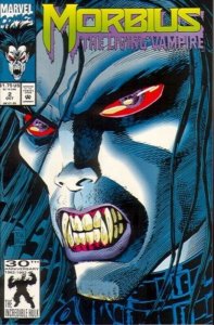 Morbius The Living Vampire #2 Marvel Comics Ron Wagner Cover Very Fine 1992