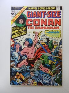 Giant-Size Conan #5  (1975) VG/FN condition