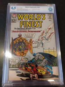 ​WORLD'S FINEST COMICS #129 CBCS 4.5 JOKER & LUTHOR TEAM-UP.