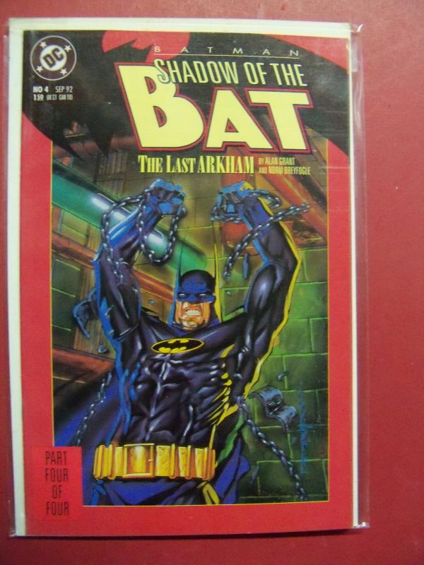 BATMAN SHADOW OF THE BAT #4  Near Mint 9.4 Or Better DC COMICS