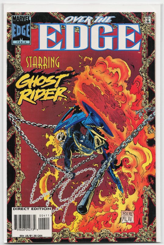 Over the Edge #4 (1996) Ghost Rider