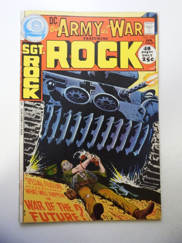 Our Army at War #240 (1972) FN Condition