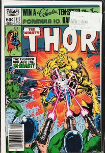 Thor #315 (1982) Thor