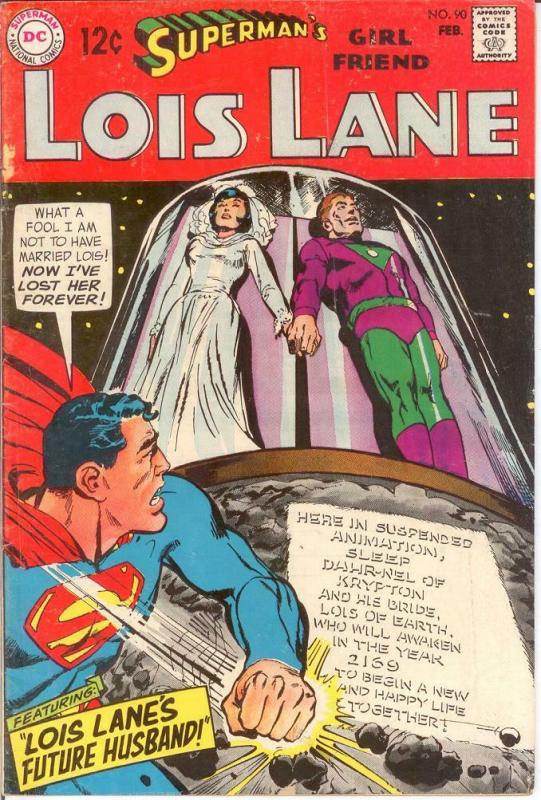 LOIS LANE 90 VG-F  Feb. 1969 COMICS BOOK