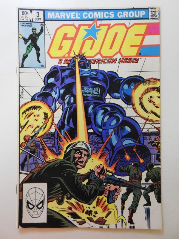 G.I. Joe: A Real American Hero #3 (1982) Sharp VG+ Condition!