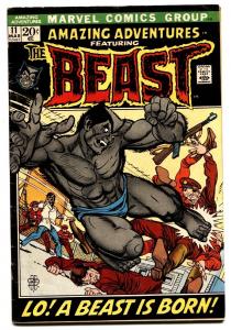 Amazing Adventures #11 comic book 1972 marvel First furry beast x-men