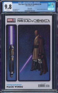 Han Solo & Chewbacca #6 CGC 9.8 Choose Your Destiny Mace Windu Cover Marvel 2022