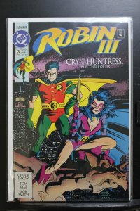 Robin III: Cry of the Huntress #3 Newsstand Edition (1993)