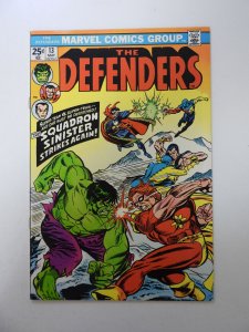 The Defenders #13 (1974) VF- condition MVS intact
