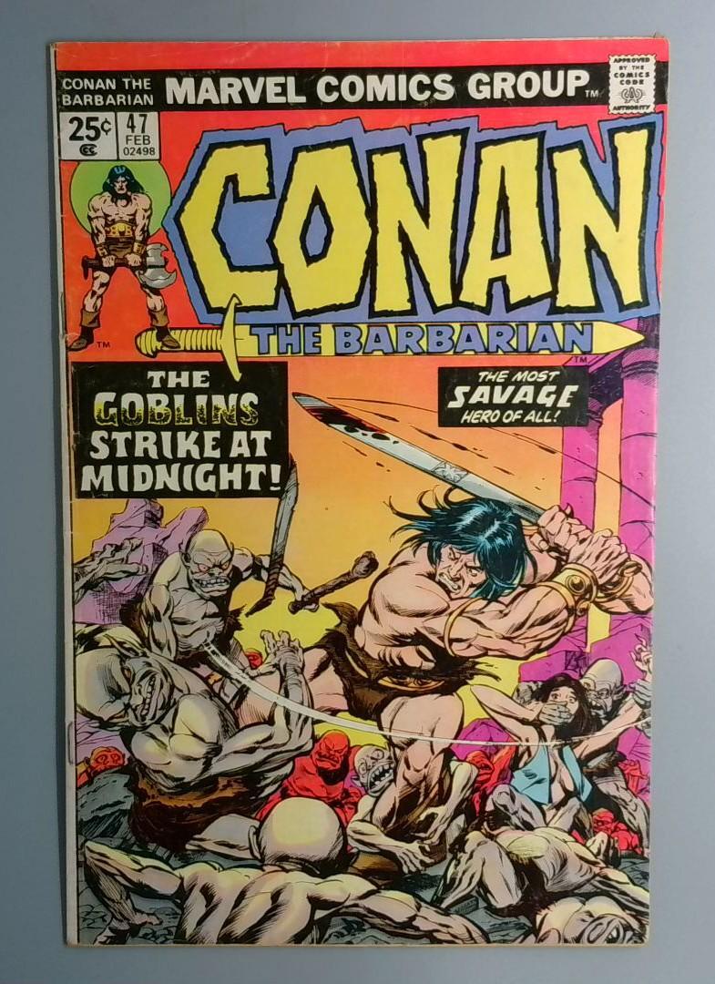Conan the Barbarian #47 Marvel 1974