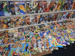 Huge Lot 210+ Comics W/ Superman, Green Lantern, Preacher, +More! Avg VF- Cond!