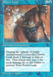 Magic the Gathering: 4th Edition - Power Leak